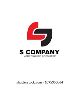 S letter logo design