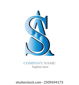 Logo-Design mit S-Buchstaben