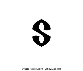 S Letter Logo Design. S