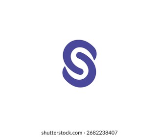S Letter Diseño de Logo. S