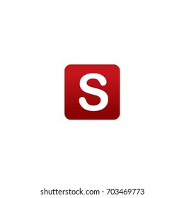 S letter logo design