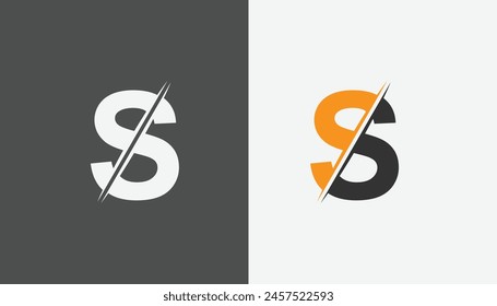 s letter logo design Company business logo template 