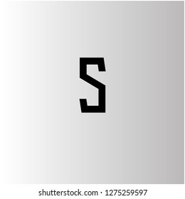 S Letter Logo Design with Creative Font