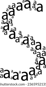 s letter logo design element