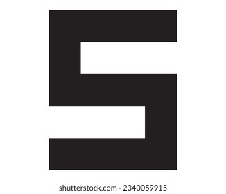 Elementos de diseño del logotipo de letra S