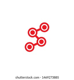 S letter logo design inspiration vector template