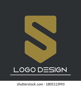 S Letter Logo Design Modern Icon Letters Vector