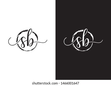 S Letter logo design, Monogram logo