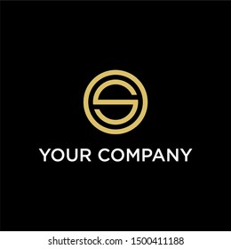 S letter logo design for multiple business