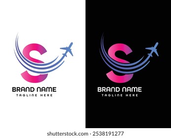 Plantilla de diseño de logotipo de letra S 