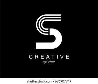 S Letter Logo Design Template Element