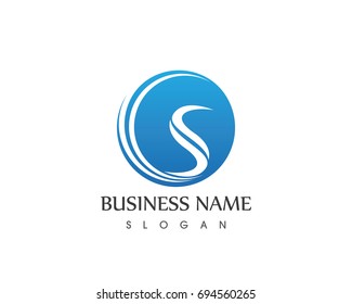 S letter Logo Design Template