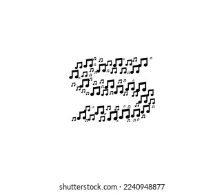 S letter logo design trendy vector template