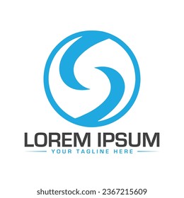 S letter logo design unique and modern logo design