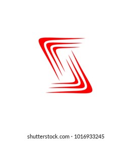 S letter logo design vector template