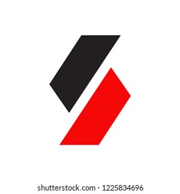 S letter logo design vector template