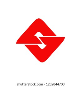 S letter logo design vector template