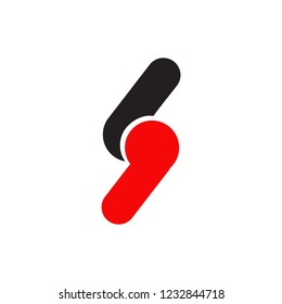 S letter logo design vector template