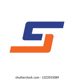 S letter logo design vector template