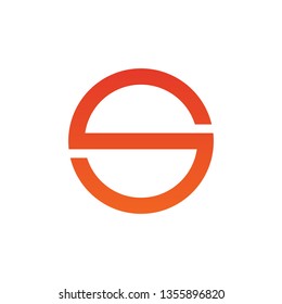 S letter logo design vector template