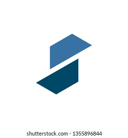 S letter logo design vector template