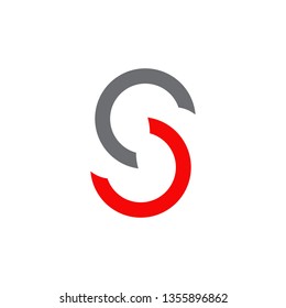S letter logo design vector template