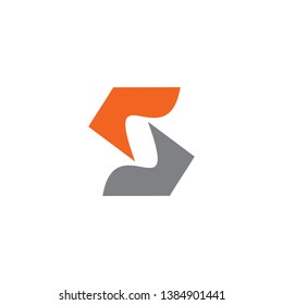 S letter logo design vector template