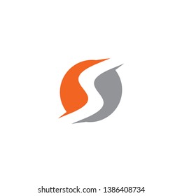S letter logo design vector template