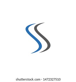 S letter logo design vector