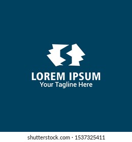 S Letter logo design vector element