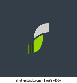 S letter logo design vector template