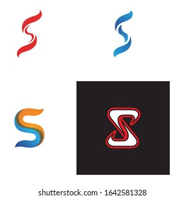S letter logo design vector