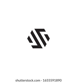 S letter logo design vector.