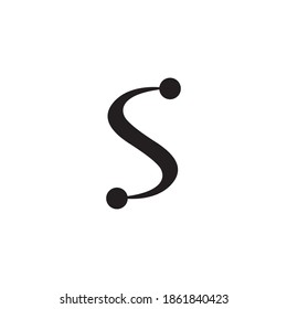 vector de diseño de logotipo de letra S