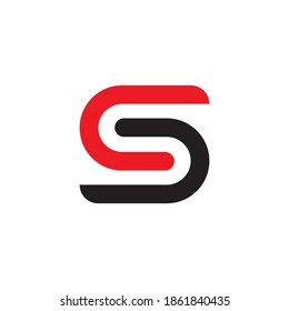 vector de diseño de logotipo de letra S