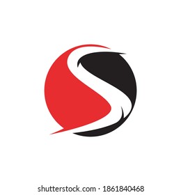 S letter logo design vector