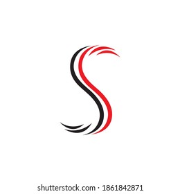  S letter logo design vector