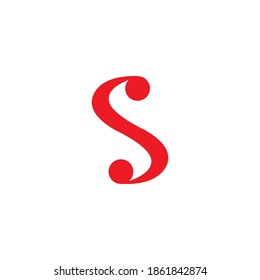  Logo-Design-Vektorgrafik von S-Buchstaben