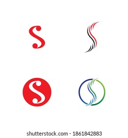 S letter logo design vector