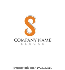  Logo-Design-Vektorgrafik von S-Buchstaben
