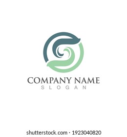  S letter logo design vector