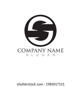  S letter logo design vector