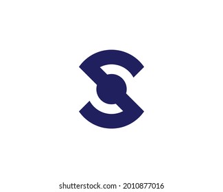 S-Buchstaben-Logo-Design, Vektorgrafik-Vorlage