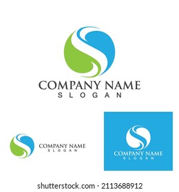  S letter logo design vector