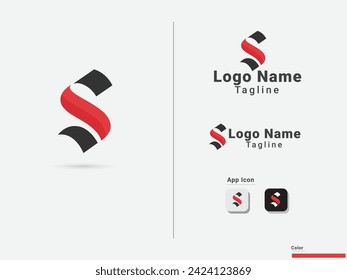 S letter logo design. S logo vector. Font. Typography design. Business. Font. Script s letter. Premium template. Handwritten. Icon