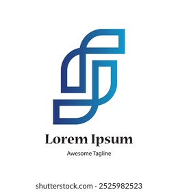 Archivo de Vector de diseño de logotipo de letra S