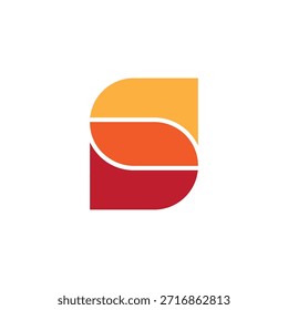 Vetor de design de logotipo de letra S