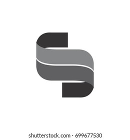 S letter logo design vector