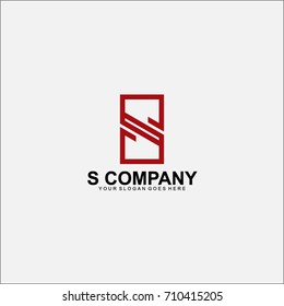 S Letter Logo Design Vector