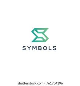 S letter logo design vector. S symbol vector